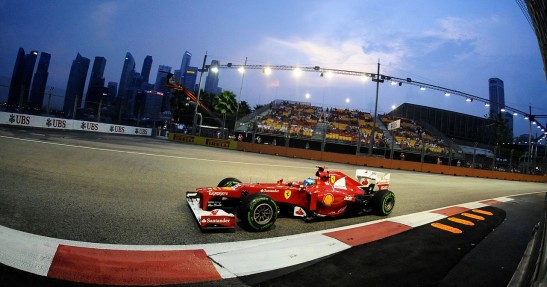 GP Singapuru 2012 - piątek