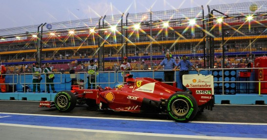 GP Singapuru 2012 - piątek