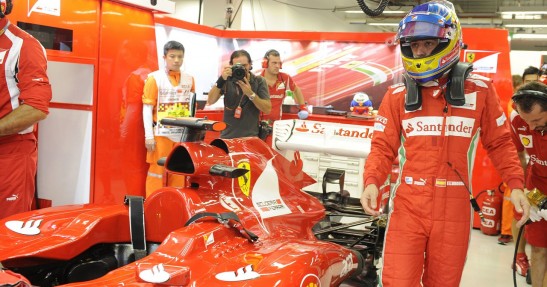 GP Singapuru 2012 - piątek