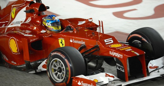 GP Singapuru 2012 - piątek