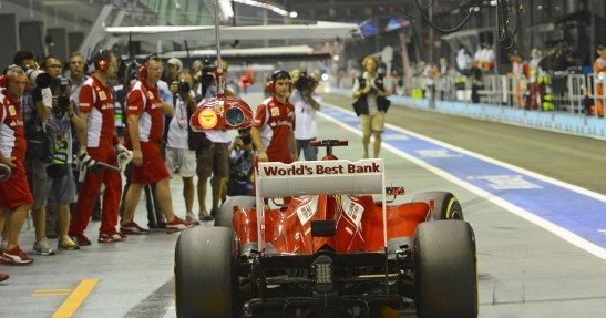 GP Singapuru 2012 - piątek