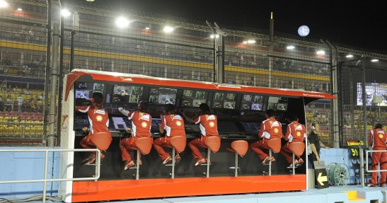 GP Singapuru 2012 - piątek