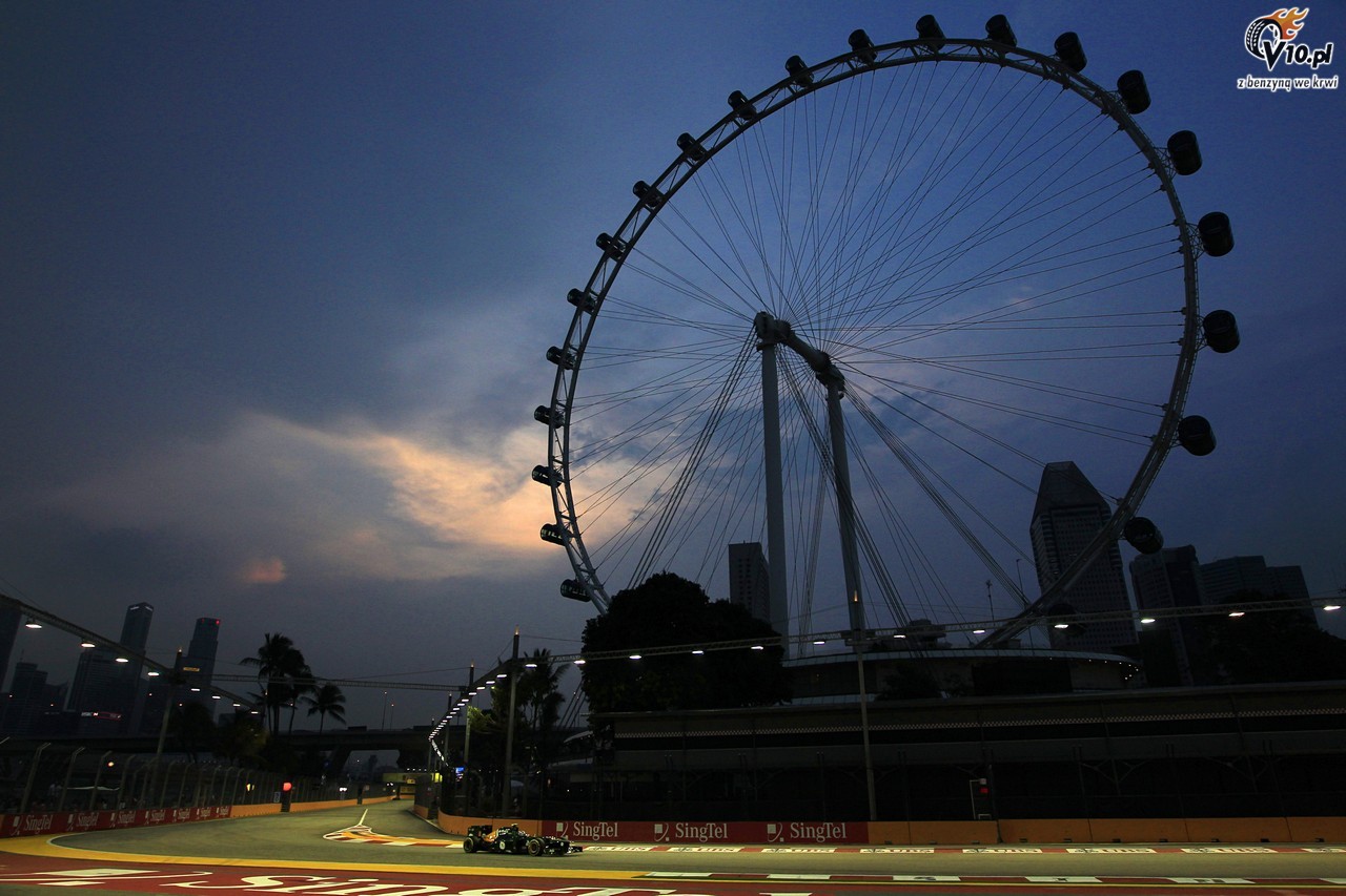 GP Singapuru - kwalifikacje: Hamilton deklasuje rywali