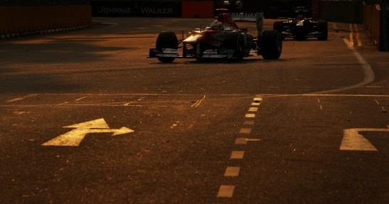 GP Singapuru 2012 - sobota