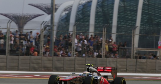 GP Singapuru 2012 - sobota