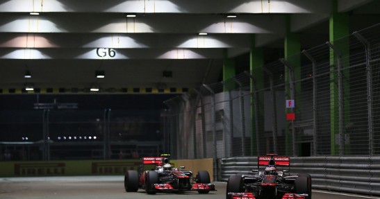 GP Singapuru 2012 - sobota