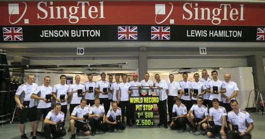 GP Singapuru 2012 - sobota