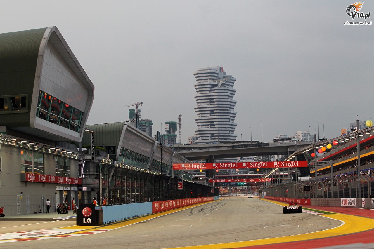 GP Singapuru 2012 - sobota