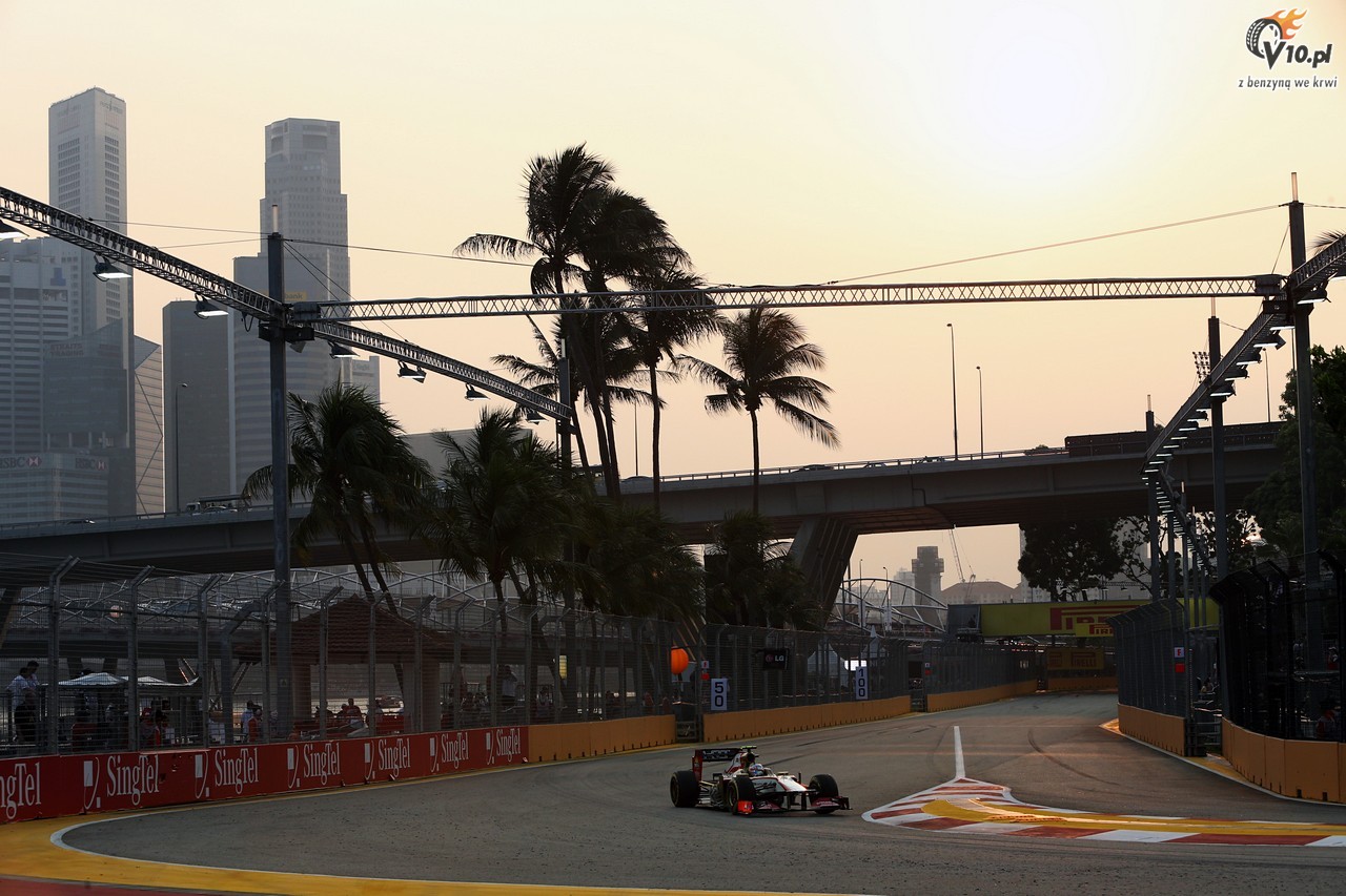 GP Singapuru 2012 - sobota