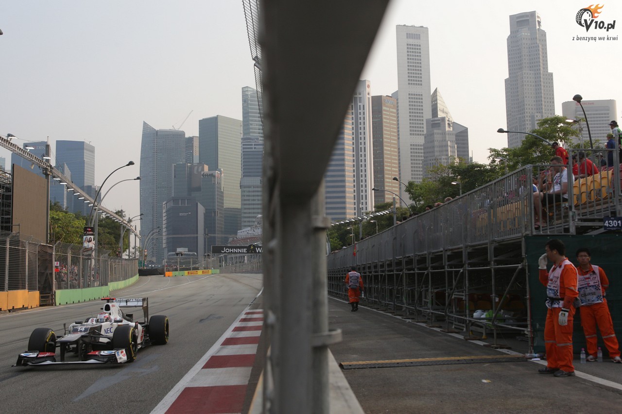 GP Singapuru 2012 - sobota