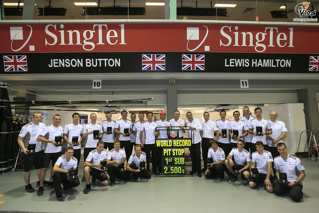 GP Singapuru 2012 - sobota