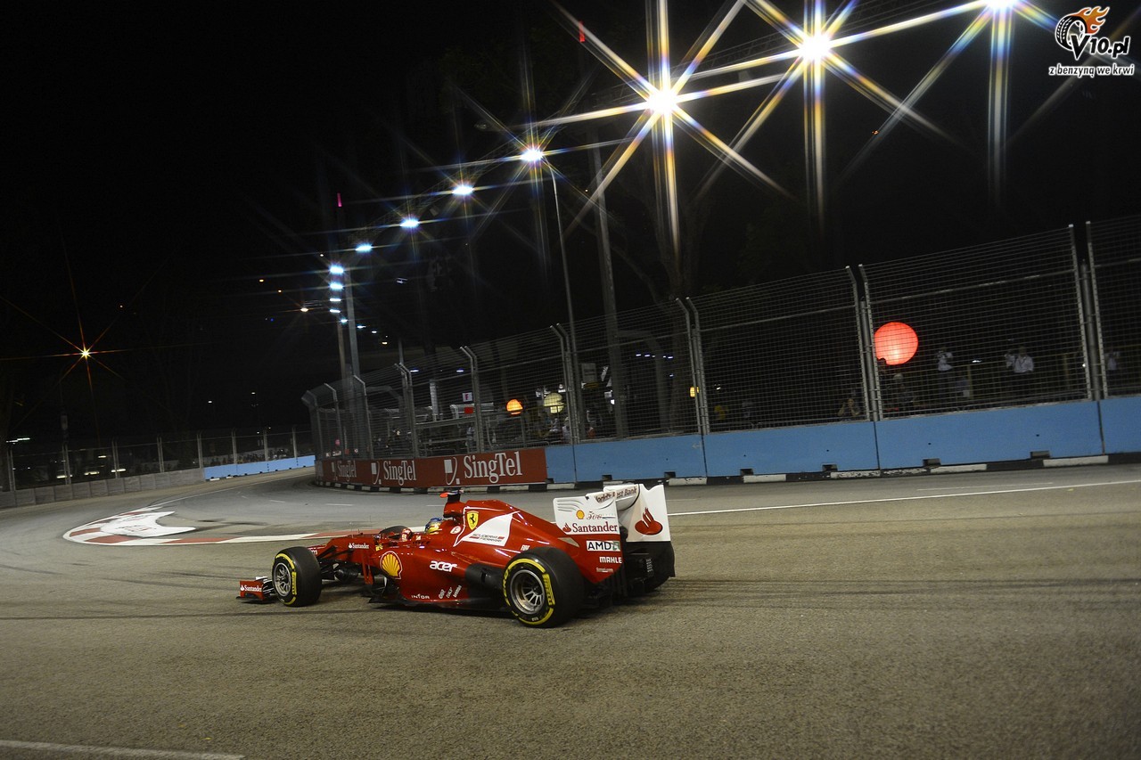 GP Singapuru 2012 - sobota