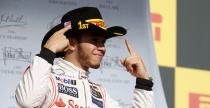 Hamilton jedzi popkanym bolidem