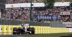 Kobayashi myli o podium, Perez o zwycistwie