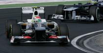 Kobayashi myli o podium, Perez o zwycistwie