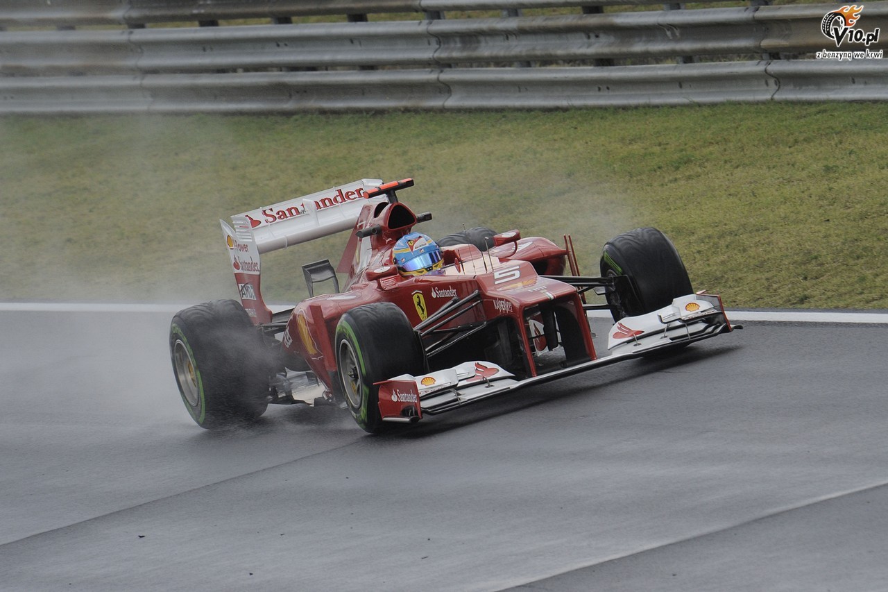 Massa myli o podium, Alonso o pozycjach 4-5