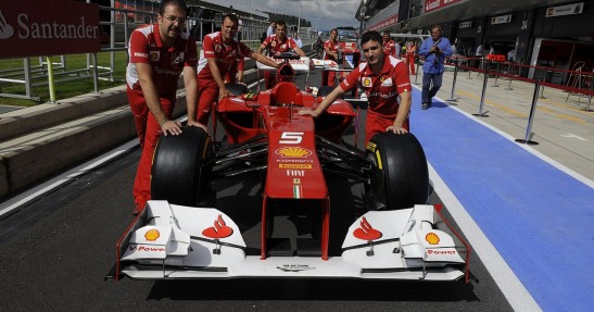 GP Wielkiej Brytanii 2012 - czwartek