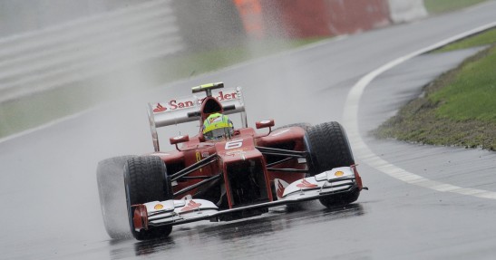 GP Wielkiej Brytanii 2012 - piątek