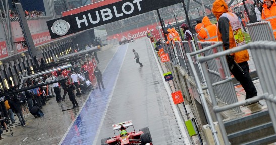 GP Wielkiej Brytanii 2012 - piątek