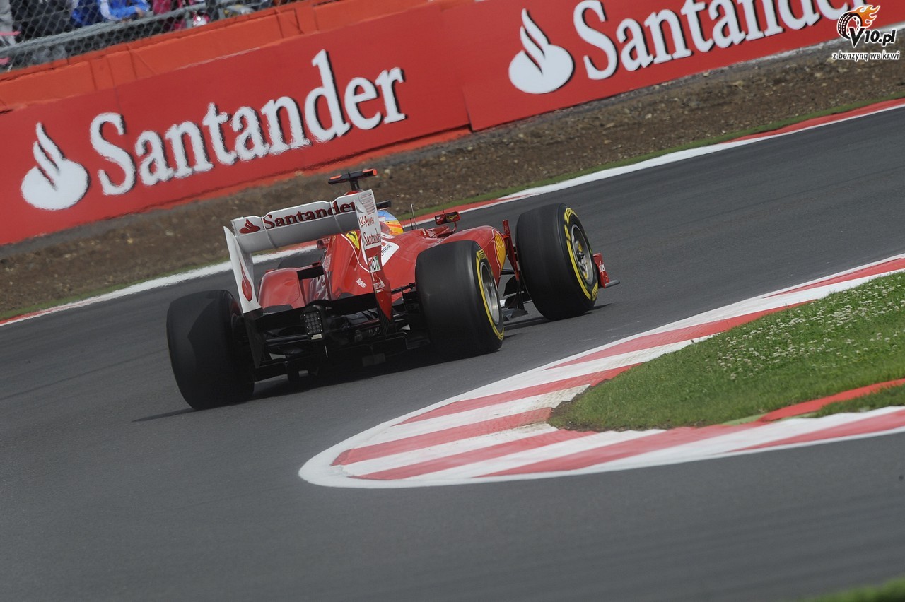 GP Wielkiej Brytanii - wycig: Webber wydar Alonso zwycistwo na Silverstone