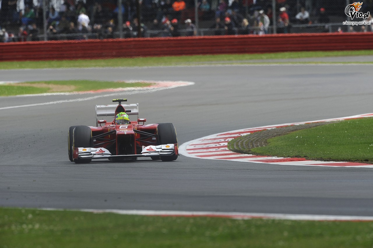 GP Wielkiej Brytanii - wycig: Webber wydar Alonso zwycistwo na Silverstone