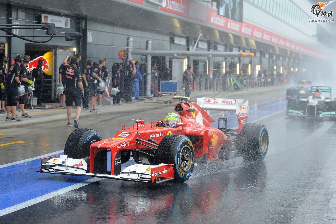 GP Wielkiej Brytanii 2012 - sobota
