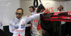 Hamilton zaskoczony kwalifikacyjnym triumfem, Button zapa cie aerodynamiczny Vettela