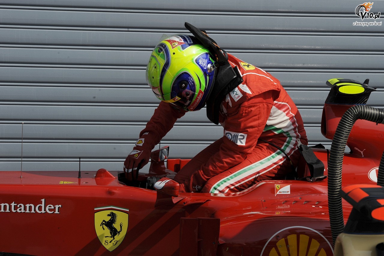 Massa: Przegraem podium przez ogromne zuycie opon