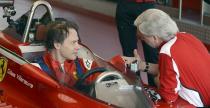 Jacques Villeneuve w Ferrari 312 T4 ojca Gillesa Jacques Villeneuve w Ferrari 312 T4 ojca Gillesa