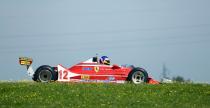 Jacques Villeneuve w Ferrari 312 T4 ojca Gillesa Jacques Villeneuve w Ferrari 312 T4 ojca Gillesa