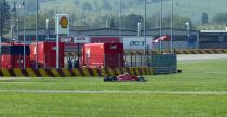 Jacques Villeneuve w Ferrari 312 T4 ojca Gillesa Jacques Villeneuve w Ferrari 312 T4 ojca Gillesa