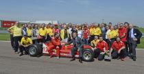 Jacques Villeneuve w Ferrari 312 T4 ojca Gillesa Jacques Villeneuve w Ferrari 312 T4 ojca Gillesa