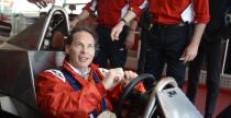 Jacques Villeneuve w Ferrari 312 T4 ojca Gillesa Jacques Villeneuve w Ferrari 312 T4 ojca Gillesa