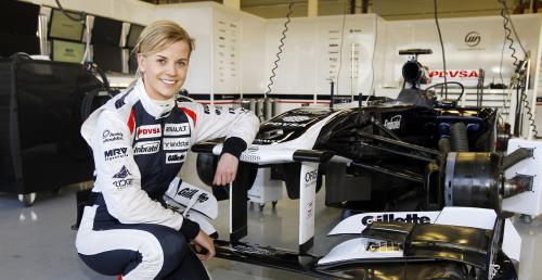 Susie Wolff przejechała się zeszłorocznym Williamsem po Silverstone