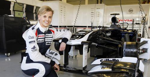 Susie Wolff przejechaa si zeszorocznym Williamsem po Silverstone