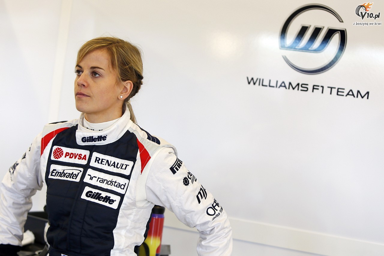 Susie Wolff w Race of Champions