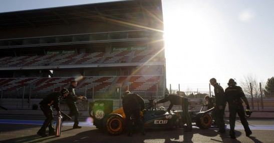 Pierwsze testy w Barcelonie - dzień pierwszy