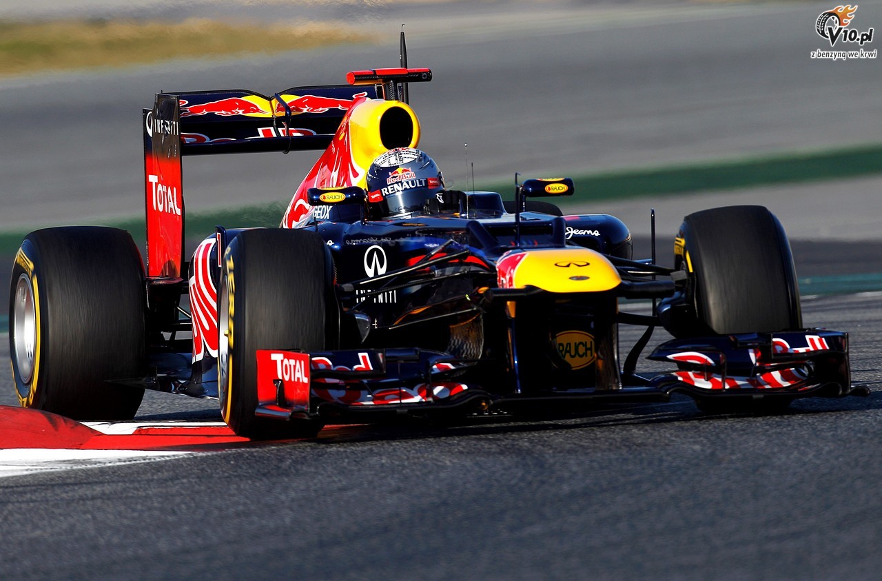 Vettel sprawdzi w Chinach stary ukad wydechowy