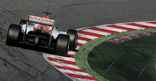 Pierwsze testy w Barcelonie - dzień czwarty