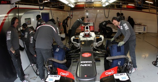 Pierwsze testy w Barcelonie - dzień czwarty