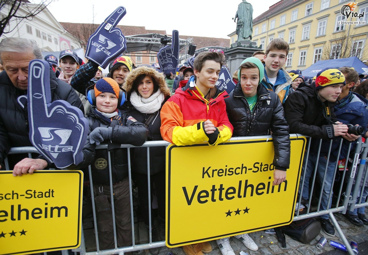 Red Bull wituje podwjne mistrzostwo sezonu 2012 w Grazu