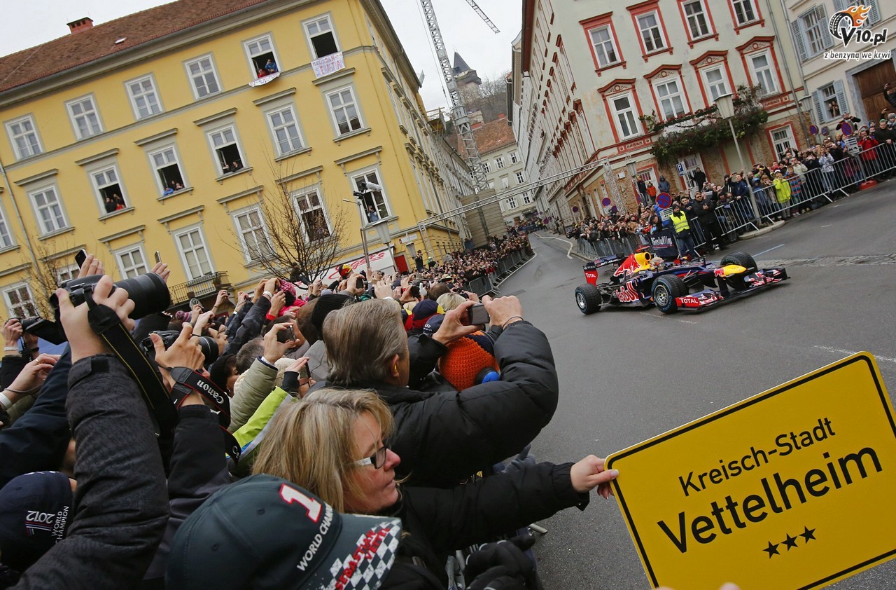 Red Bull wituje podwjne mistrzostwo sezonu 2012 w Grazu