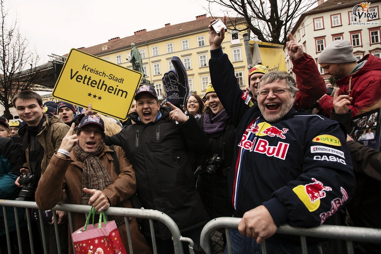 Red Bull wituje podwjne mistrzostwo sezonu 2012 w Grazu
