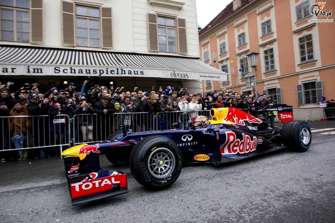 Red Bull wituje podwjne mistrzostwo sezonu 2012 w Grazu