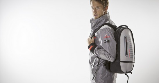 Button i Hamilton w sesji zdjęciowej McLarena