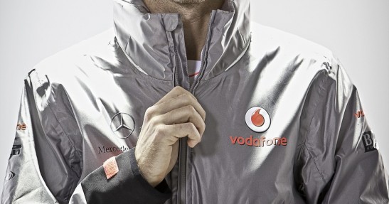 Button i Hamilton w sesji zdjęciowej McLarena