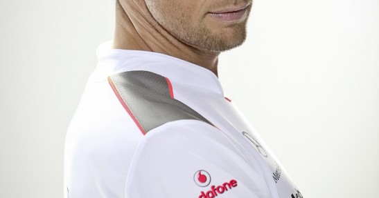 Button i Hamilton w sesji zdjęciowej McLarena