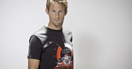 Button i Hamilton w sesji zdjęciowej McLarena