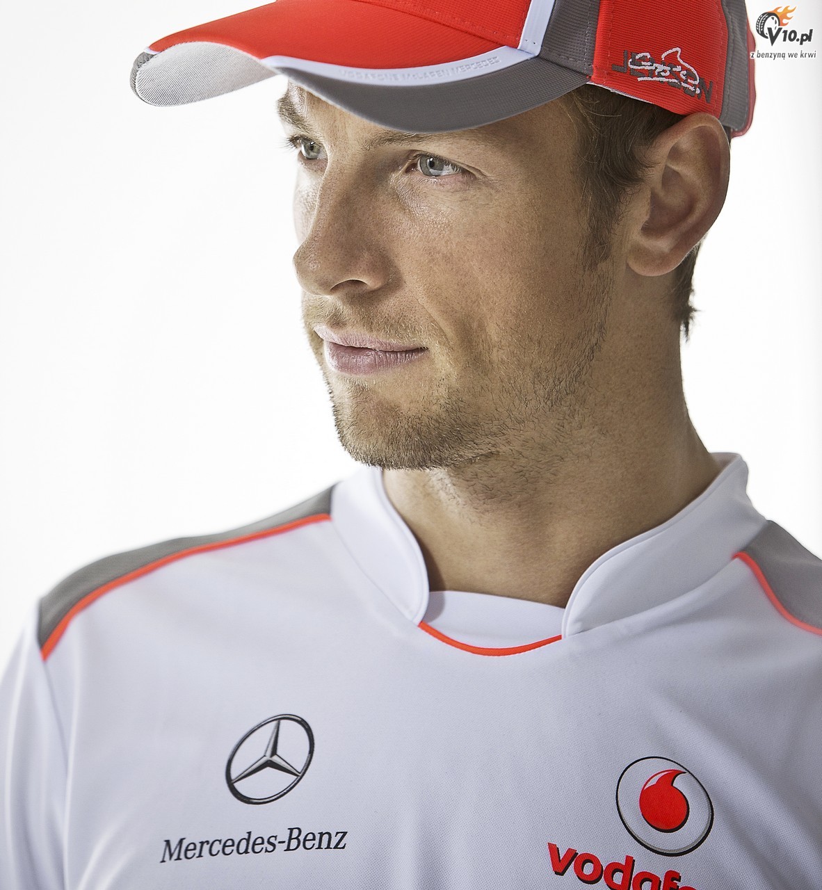 Button i Hamilton w sesji zdjciowej McLarena