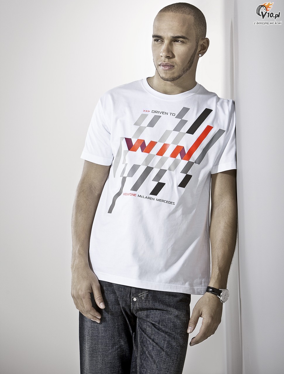 Button i Hamilton w sesji zdjciowej McLarena
